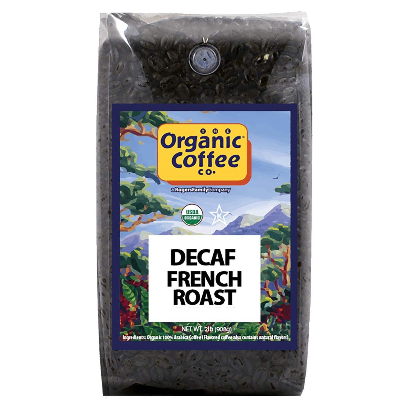 Café Orgánico Descafinado Tostado Francés 2KG The Organic Coffee Co.