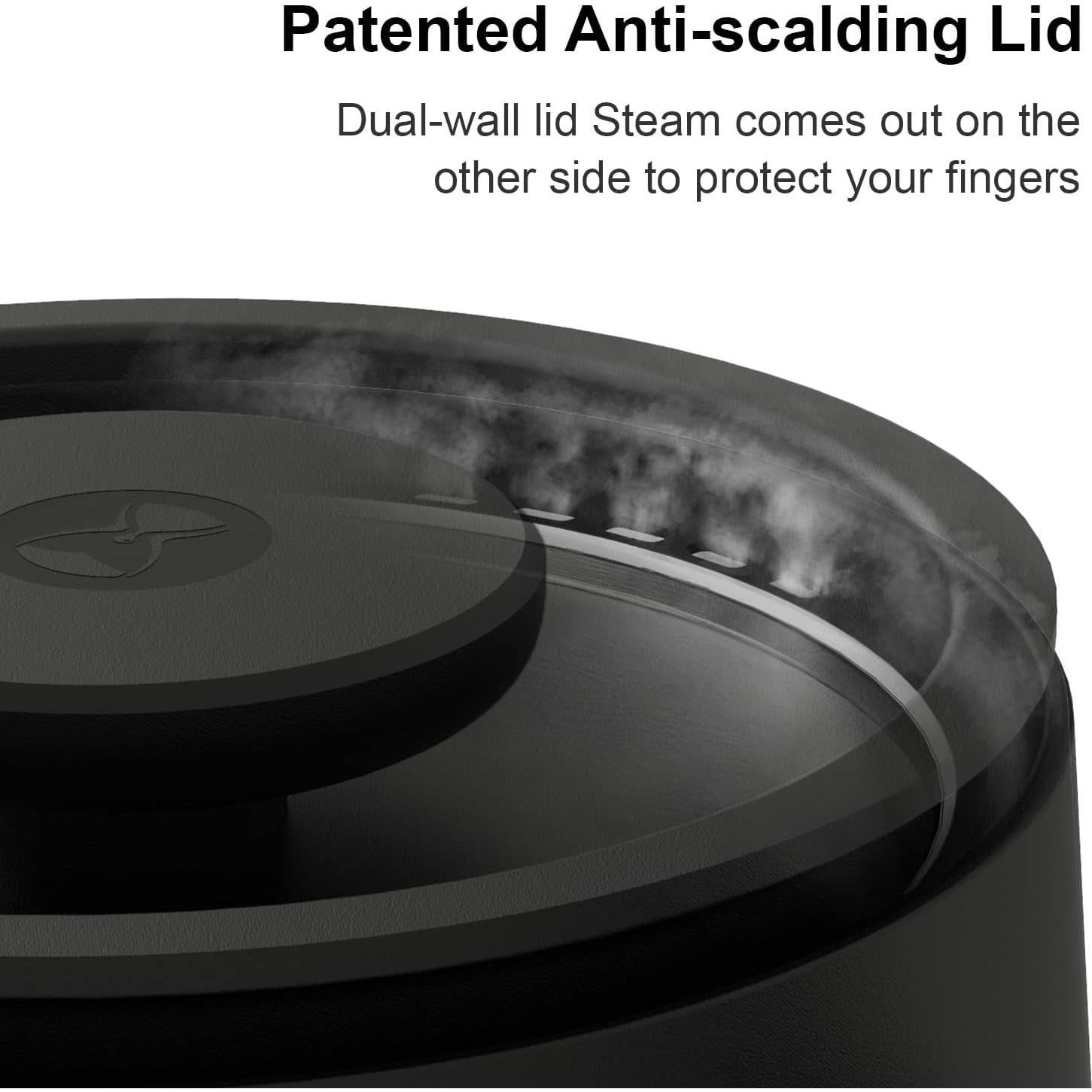 Hervidor Eléctrico TIMEMORE 600ML Acero Inoxidable Control Temperatura