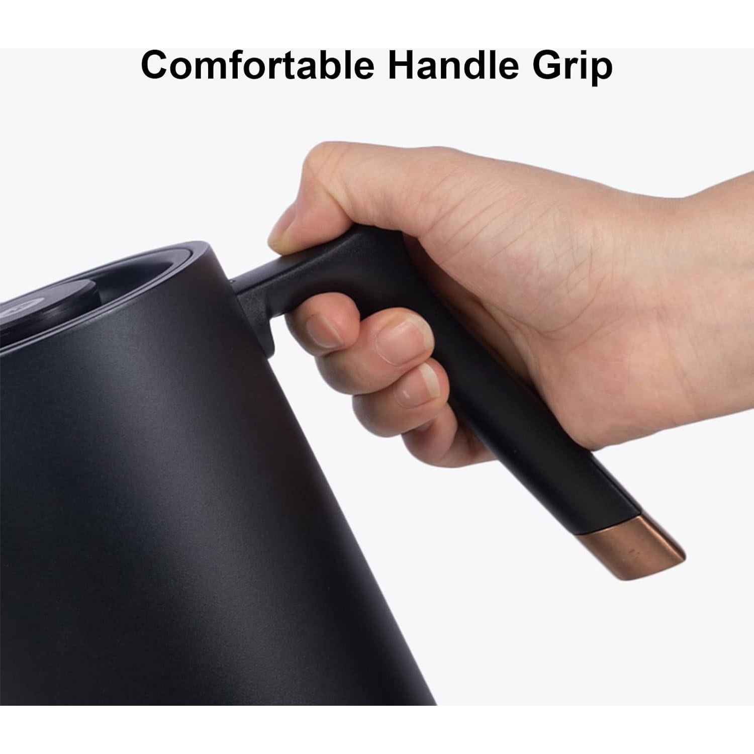 Hervidor Eléctrico TIMEMORE 600ML Acero Inoxidable Control Temperatura