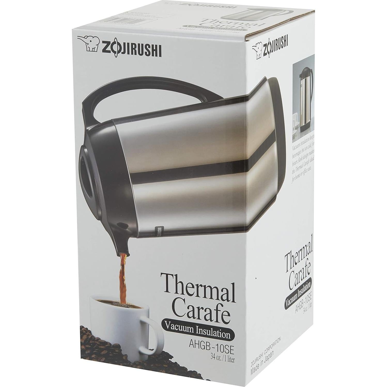 Jarra Térmica Zojirushi AHGB-10SE 1L Acero Inoxidable Pulido