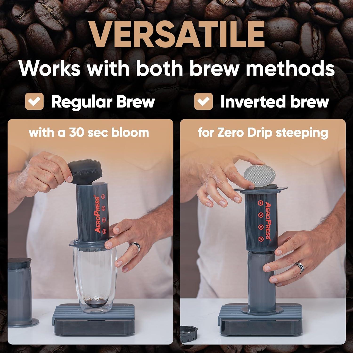 Filtro Metálico Reutilizable Altura para Cafeteras AeroPress