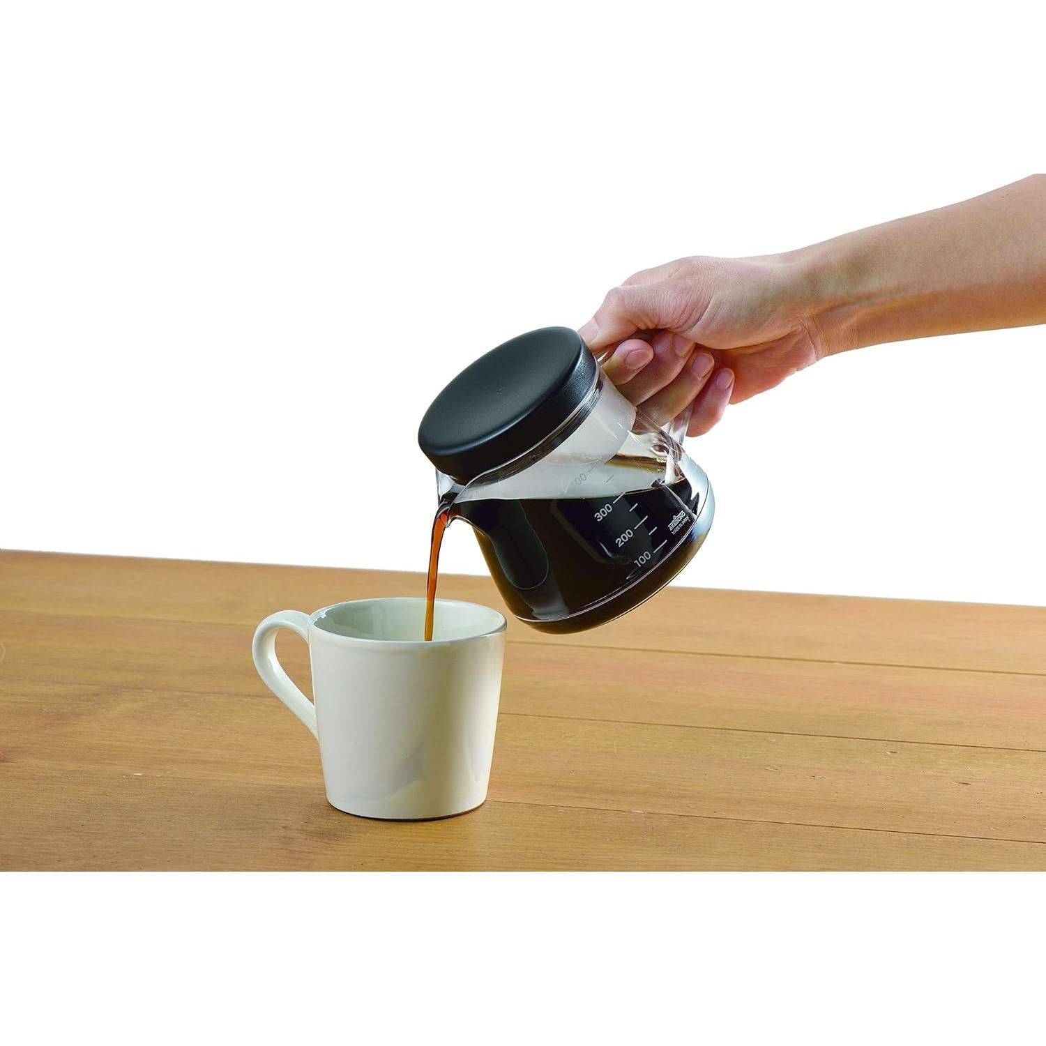 Servidor de Café Irrompible Akebono TW-3730 400 ml Negro