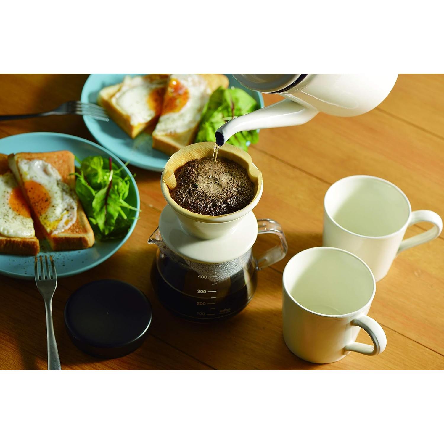 Servidor de Café Irrompible Akebono TW-3730 400 ml Negro