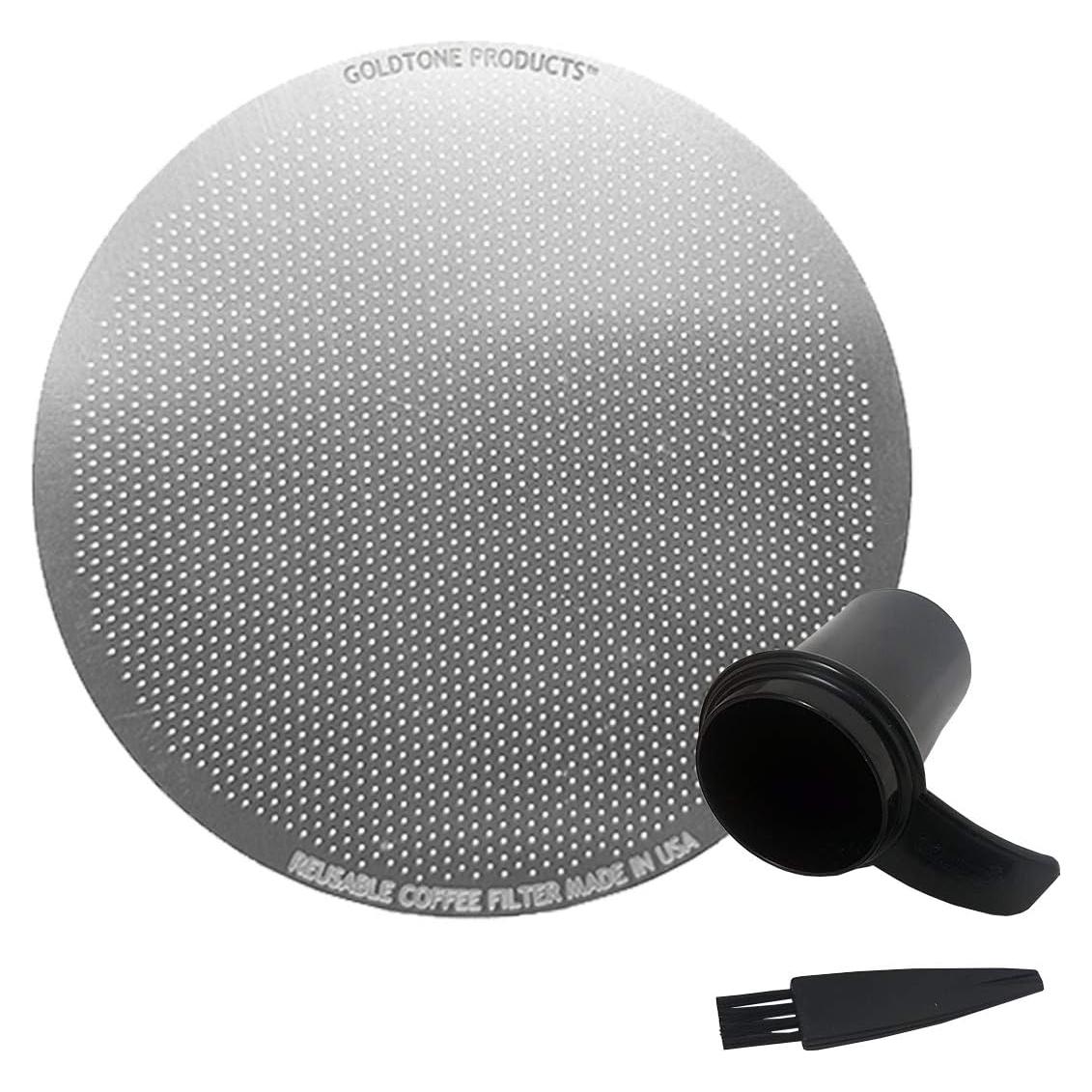 Filtro de café reutilizable GoldTone de acero inoxidable 1 unidad