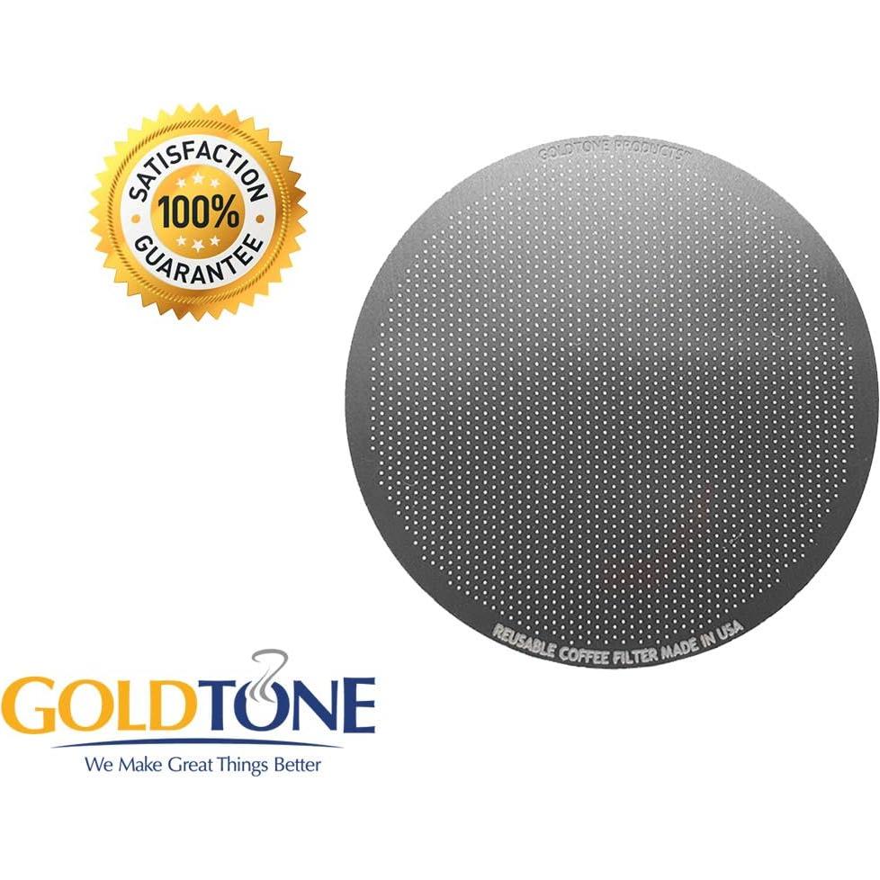 Filtro de café reutilizable GoldTone de acero inoxidable 1 unidad