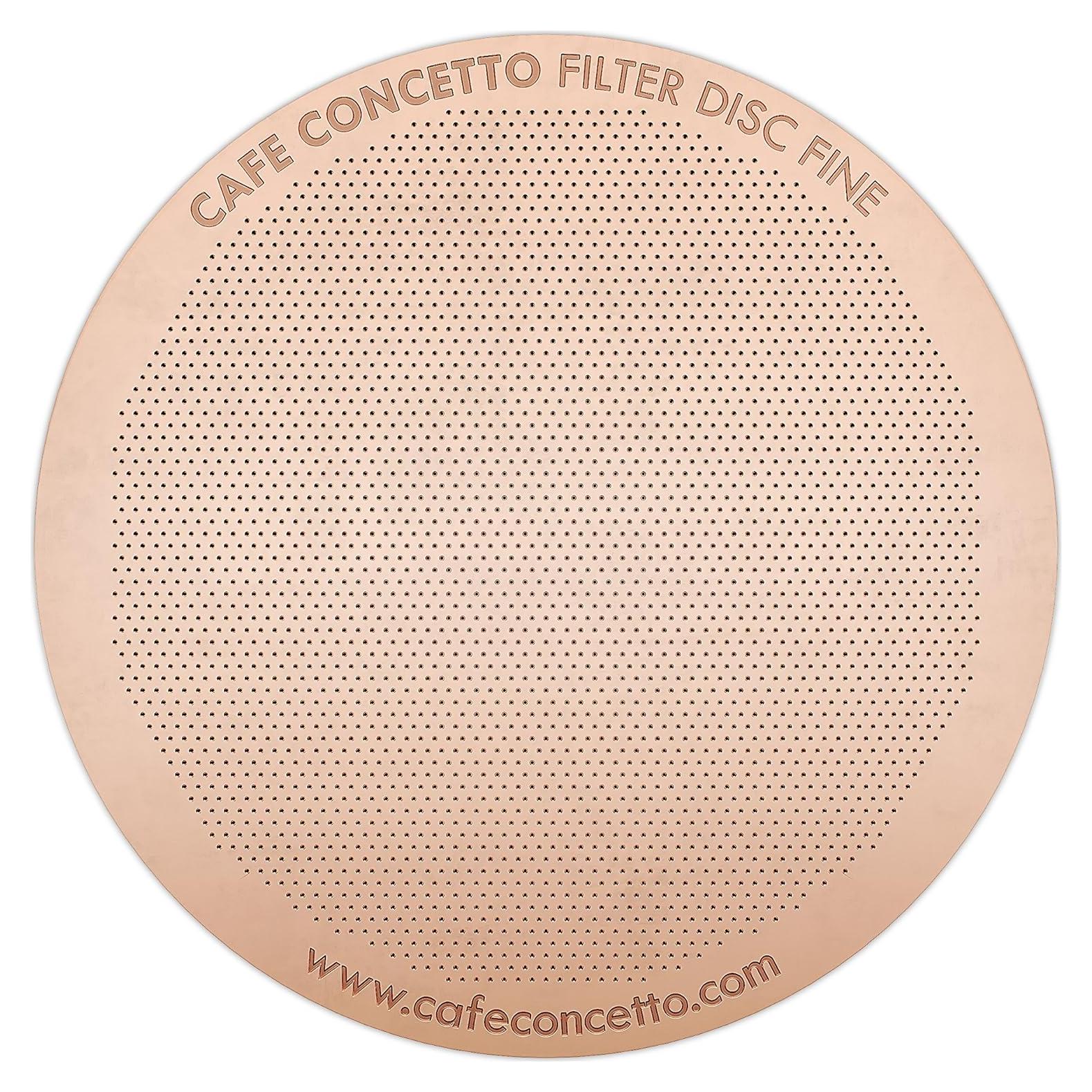 Filtro de Disco Superfino CAFE CONCETTO para AeroPress XL - Acero Inoxidable