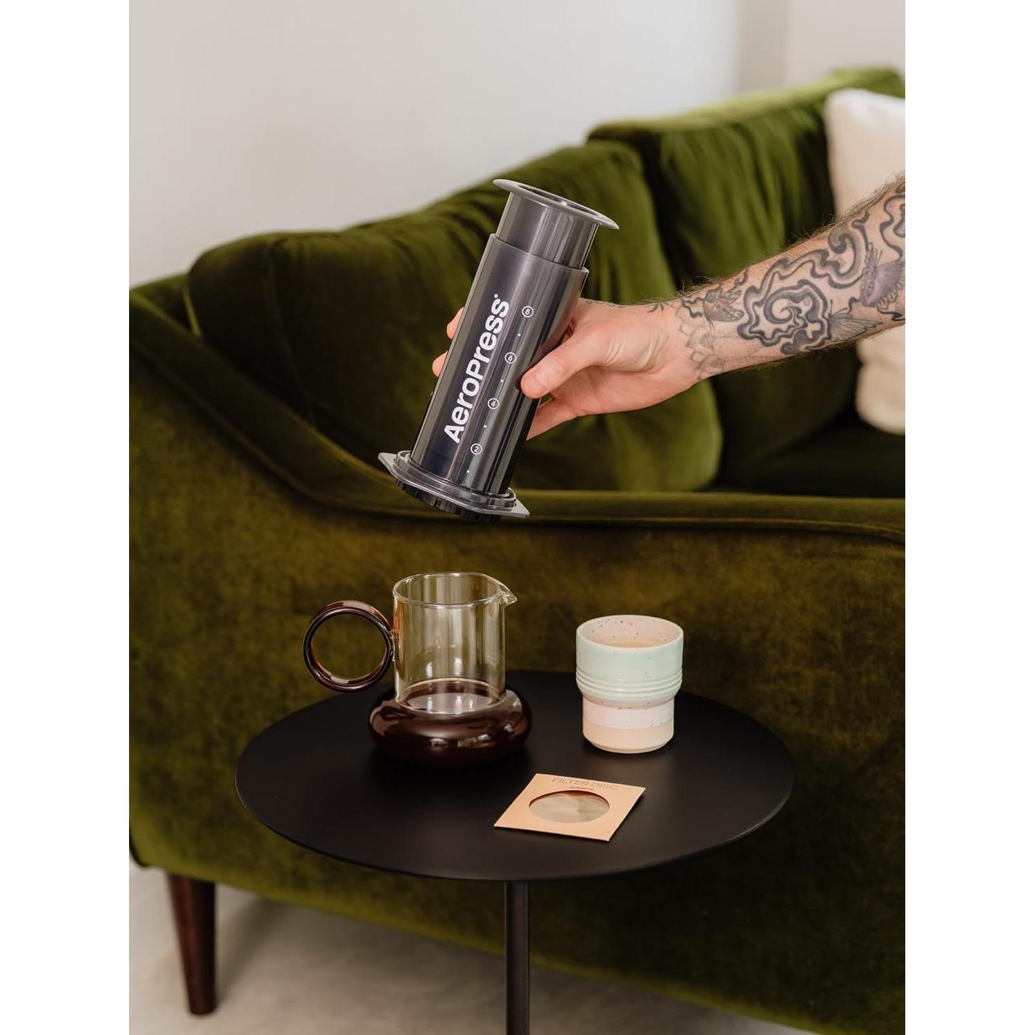 Filtro de Disco Superfino CAFE CONCETTO para AeroPress XL - Acero Inoxidable