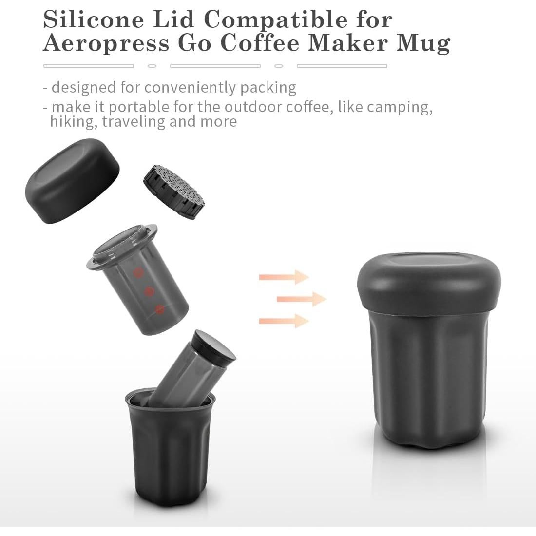 Tapa de Silicona para Aeropress Go Cafetera - Repuestos