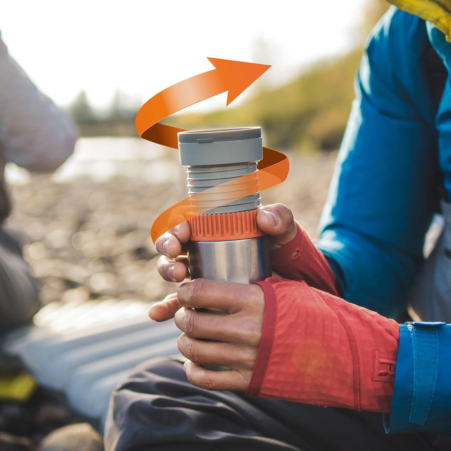 Cafetera Portátil WACACO Pipamoka Manual 295 ml Gris Salvia