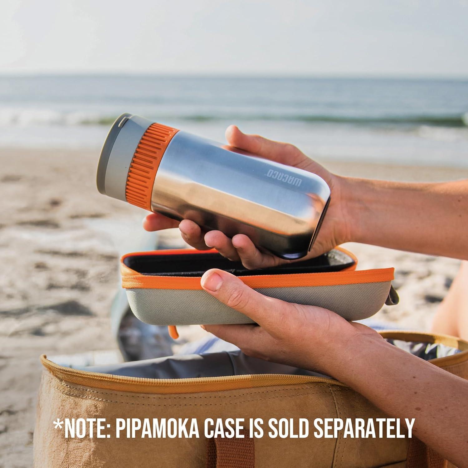 Cafetera Portátil WACACO Pipamoka Manual 295 ml Gris Salvia