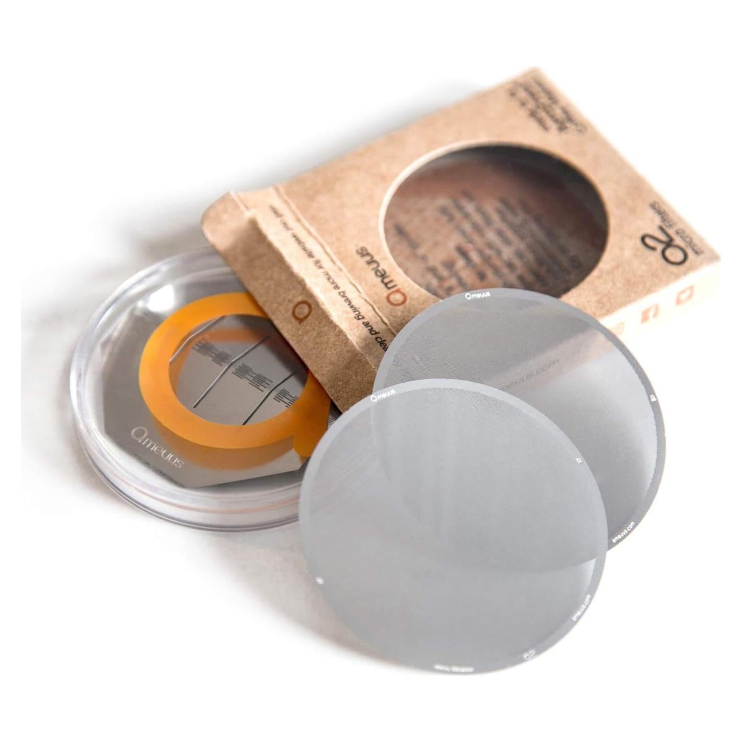Filtros Reutilizables de Acero Inoxidable Ameuus para AeroPress