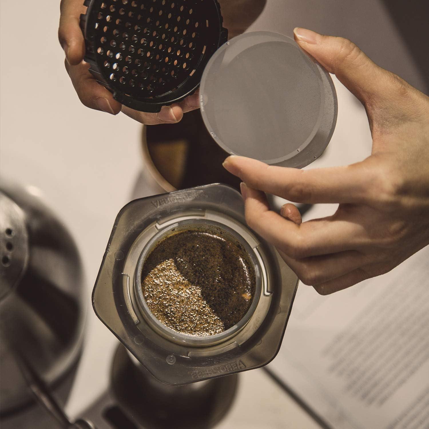 Filtros Reutilizables de Acero Inoxidable Ameuus para AeroPress