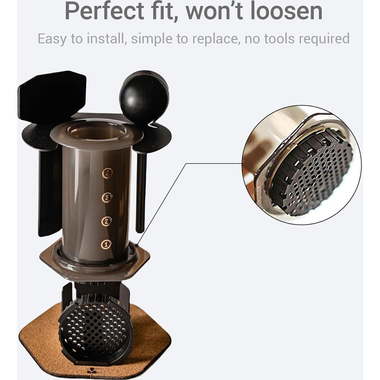 Filtro de Repuesto para AeroPress Hufopik - 2 Pcs 6.35 cm