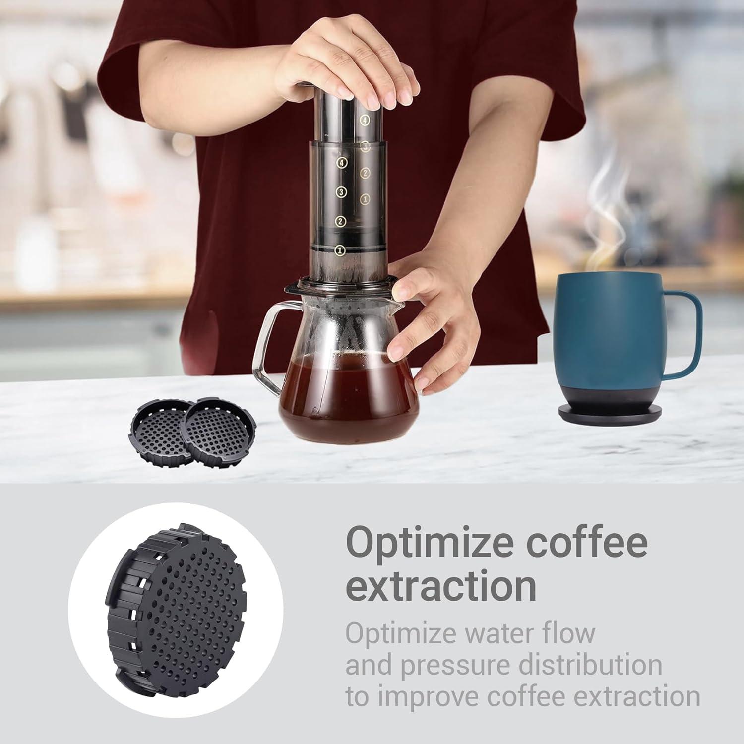 Filtro de Repuesto para AeroPress Hufopik - 2 Pcs 6.35 cm