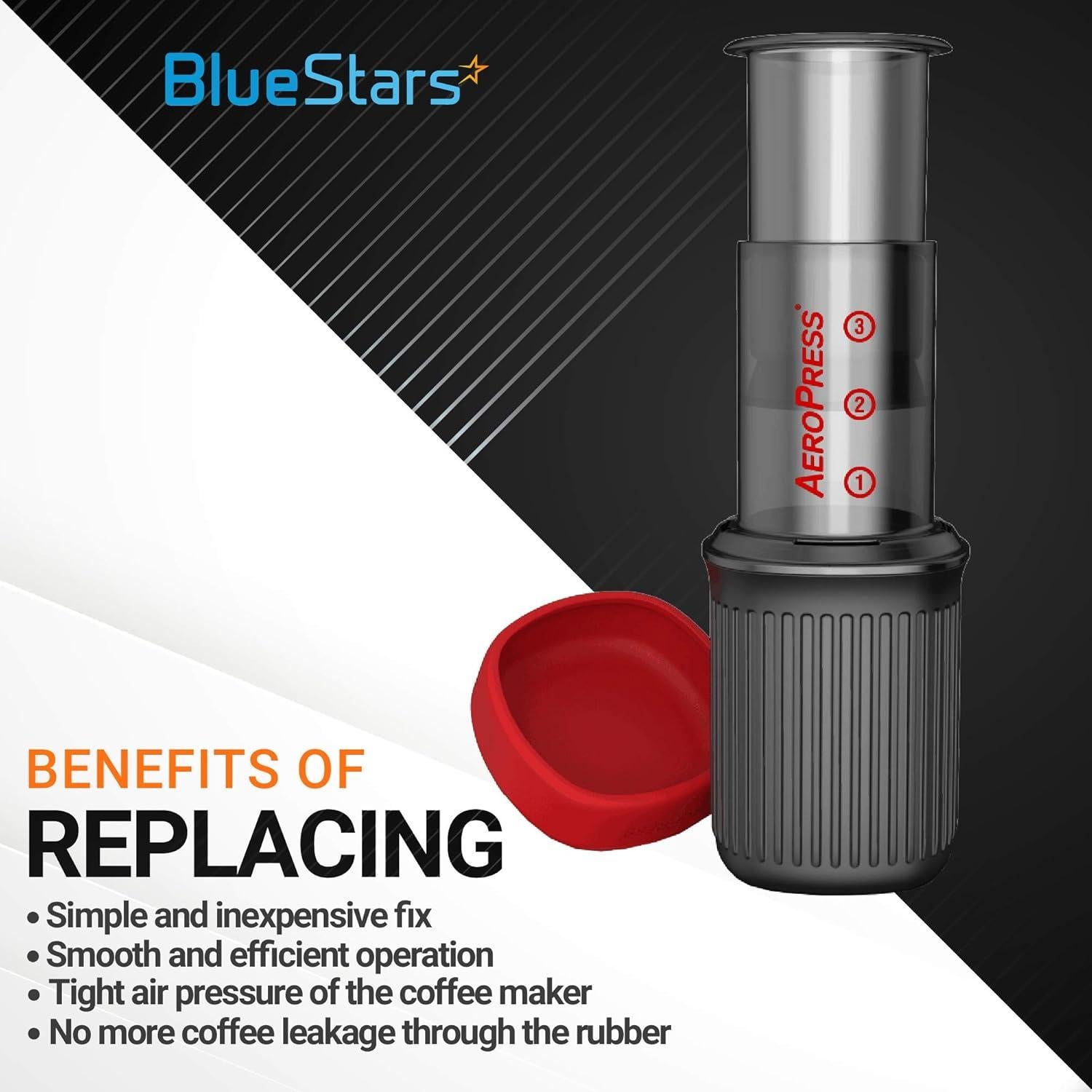 Repuesto Junta de Goma BlueStars para Émbolo AeroPress (2pcs)