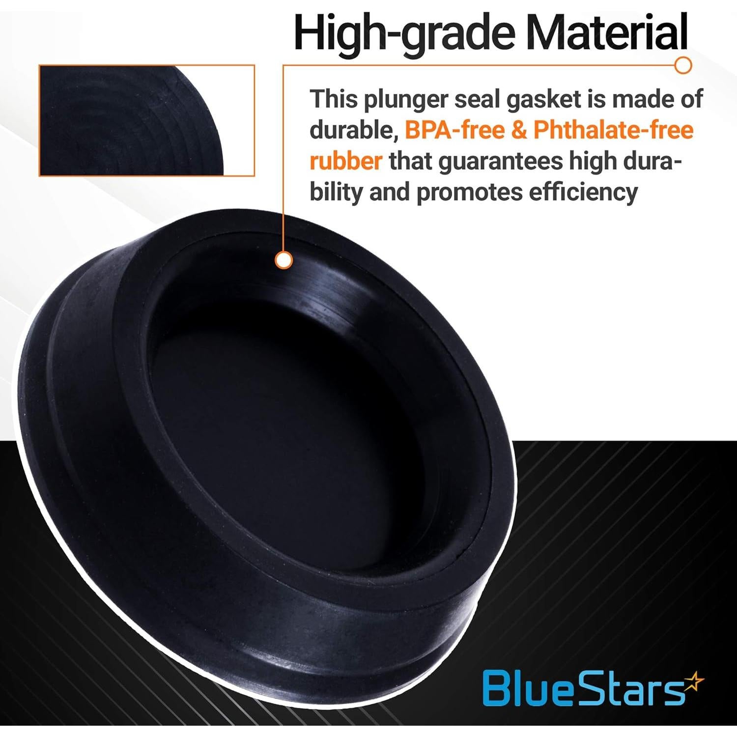 Repuesto Junta de Goma BlueStars para Émbolo AeroPress (2pcs)