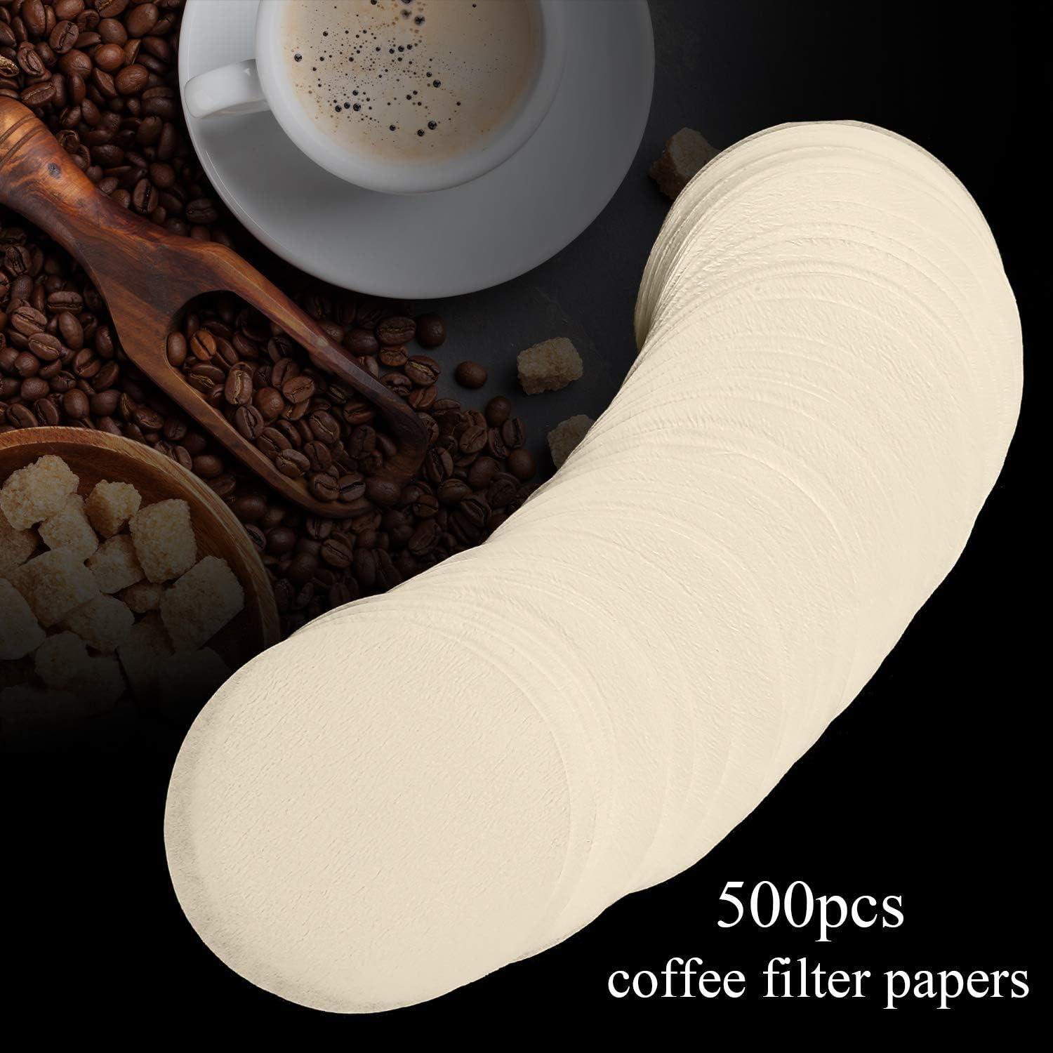 Filtros de papel Outus para café Aeropress 500 piezas 6.35 cm