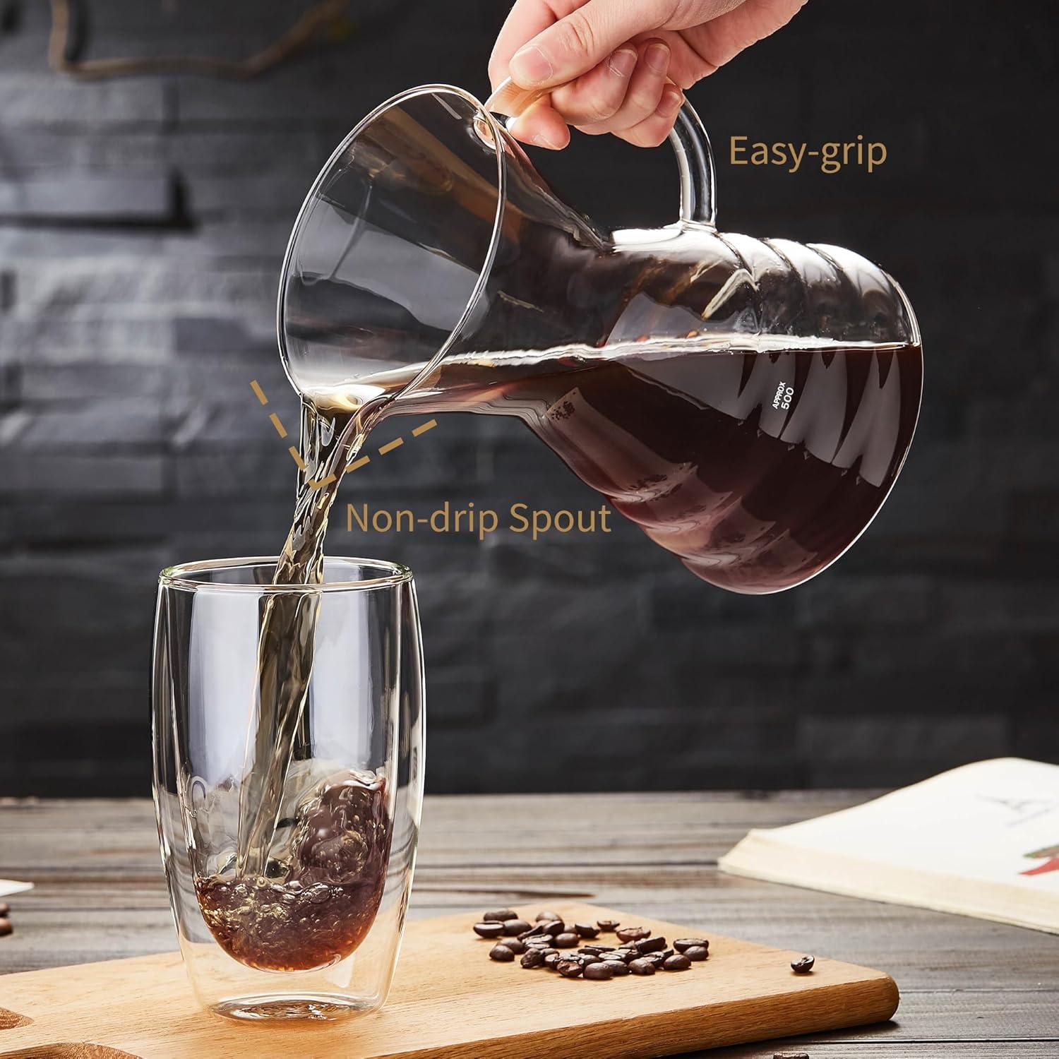 Cafetera de Goteo Irrompible 946 ml con Filtro Acero Inoxidable