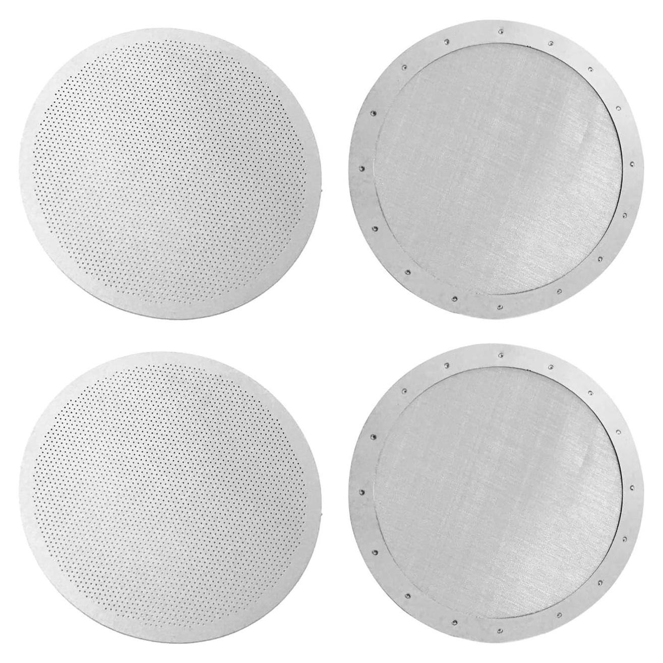 Filtros de Café Reutilizables ACKLLR para AeroPress - 4 Unidades