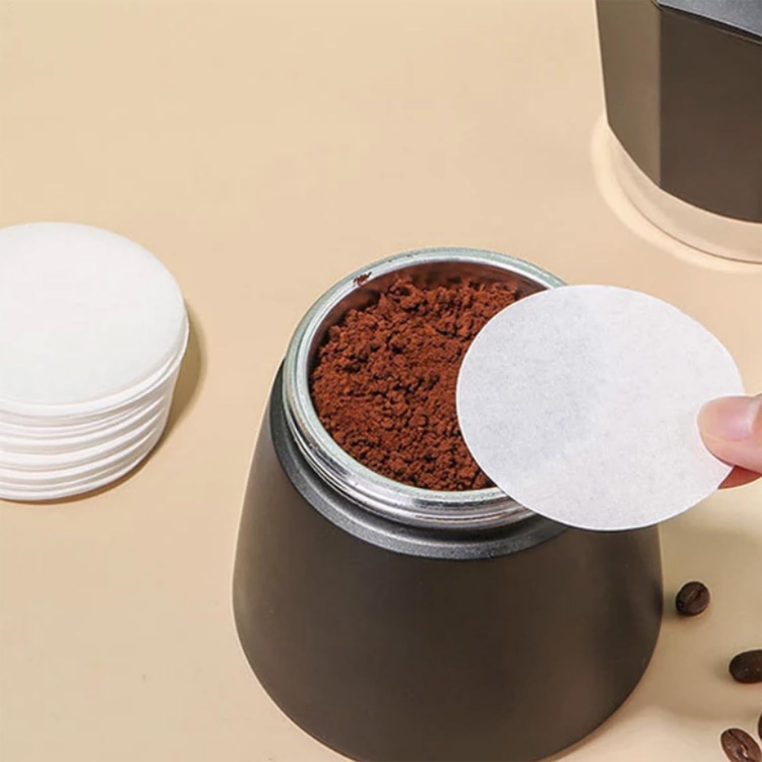 Filtros de papel desechables iHMeiju 6.35 cm 500 unidades