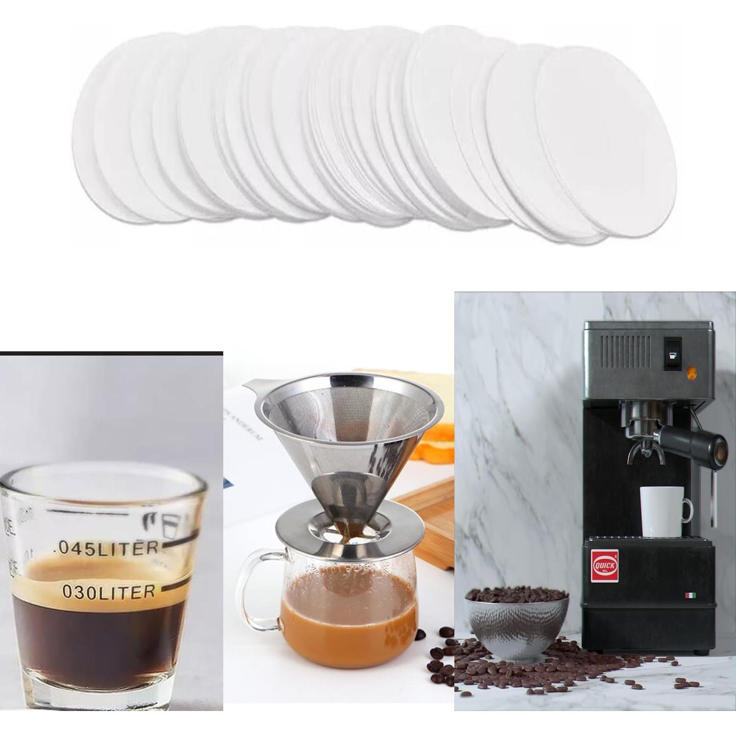 Filtros de papel desechables iHMeiju 6.35 cm 500 unidades