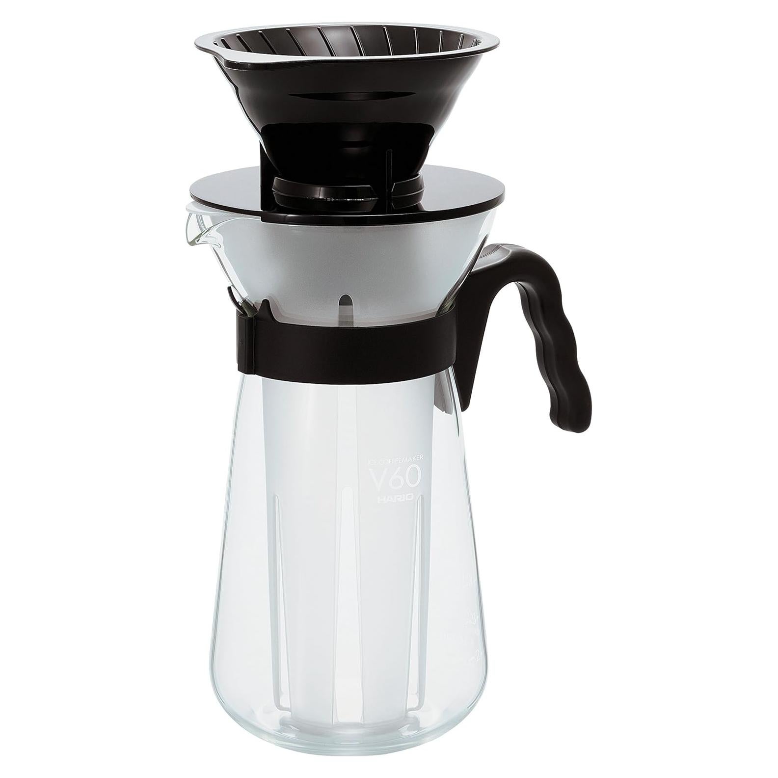 Cafetera Hario V60 Fretta 700ml Manual Negra para Café Frío