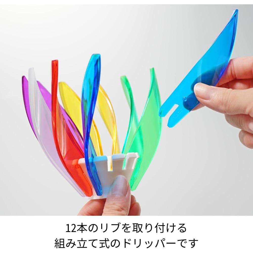 Goteador de Café HARIO V60 VDSU-02-NJ Arcoíris 1-4 Tazas