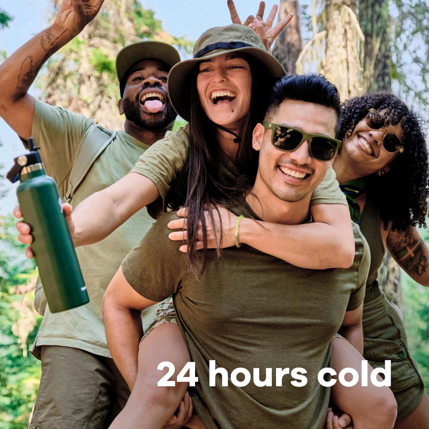 Botella de Agua Hydro Flask 24 Oz Tapa Pajilla Trillium