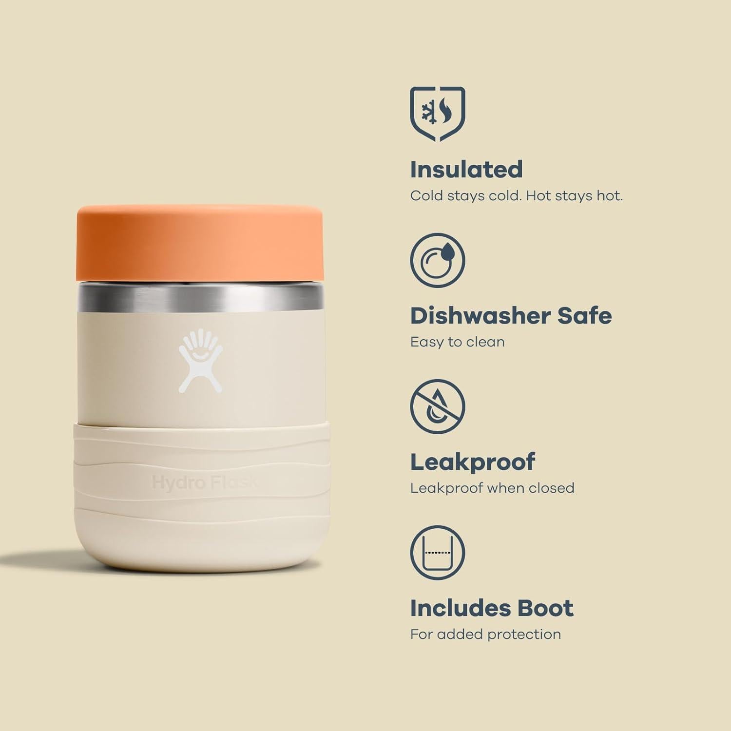 Tarro de Comida Aislado Hydro Flask Kids 354ml Anemone