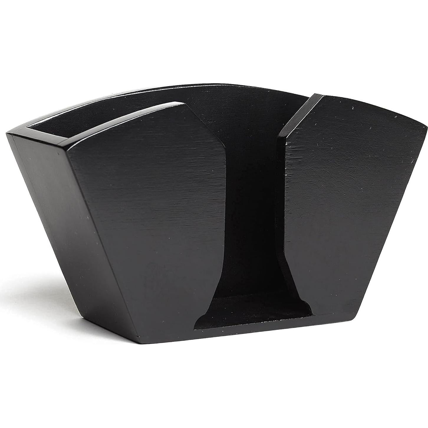 Soporte Organizador de Filtros de Café de Bambú Grind - Negro Mate