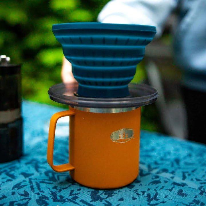 Cafetera de Goteo Portátil GSI Outdoors Java Drip Azul
