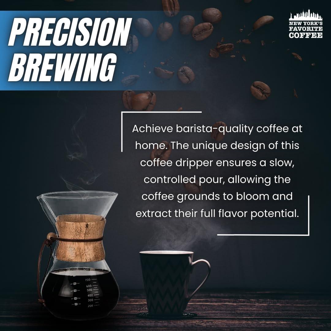 Cafetera de Goteo 6 Tazas Café Favorito de Nueva York Vidrio
