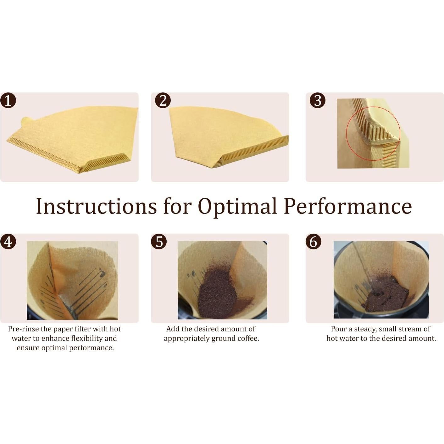 Filtros de Café de Papel canFly #4 200 Unidades Sin Blanquear
