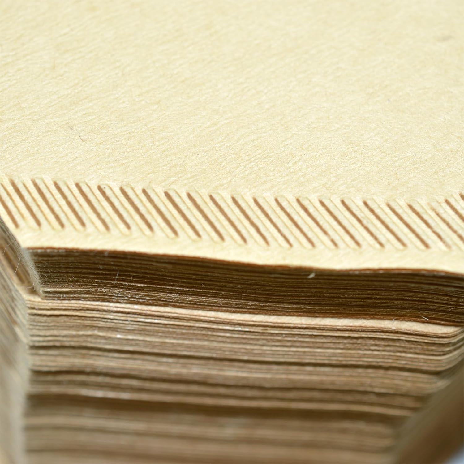 Filtros de Café de Papel canFly #4 200 Unidades Sin Blanquear