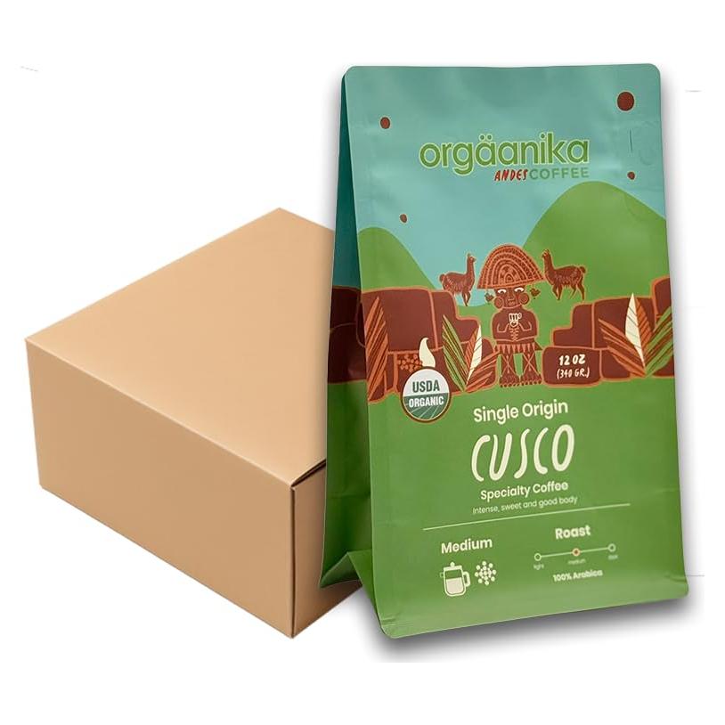 Café Orgánico Especialidad Nueva Orgaanika 340g Molido Medio