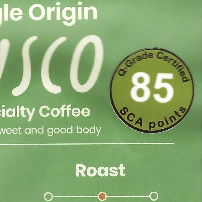 Café Orgánico Nazca Brands 340g - Molido Medio Sabor Chocolate Caramelo