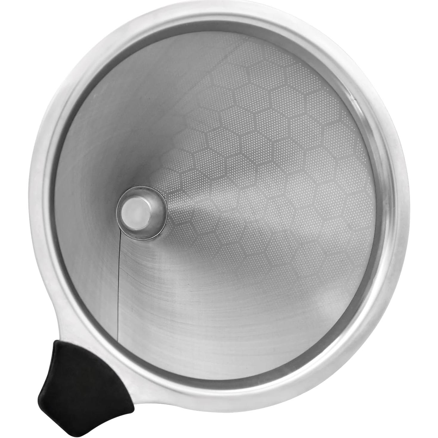 Filtro de café de goteo GLMMIR de acero inoxidable reutilizable