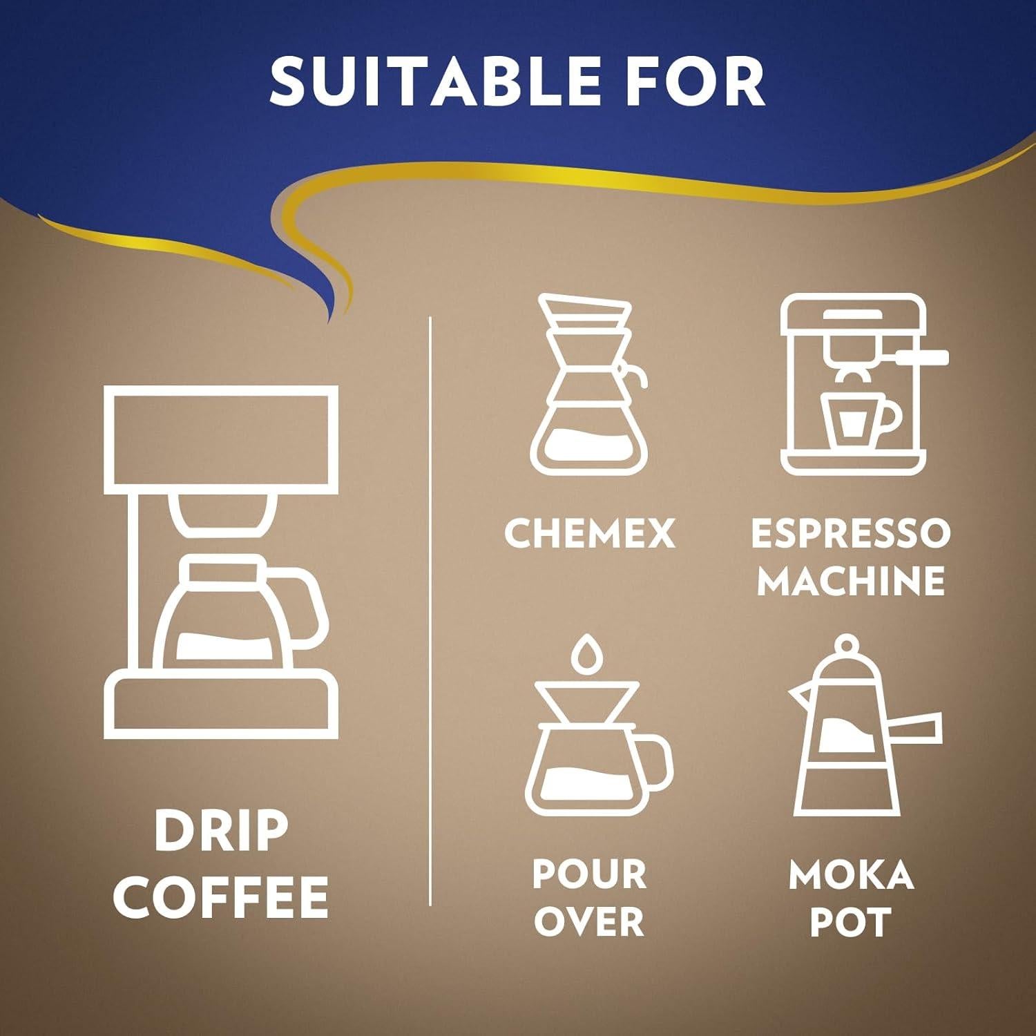 Café Molido Lavazza Super Crema 907g Tostado Medio