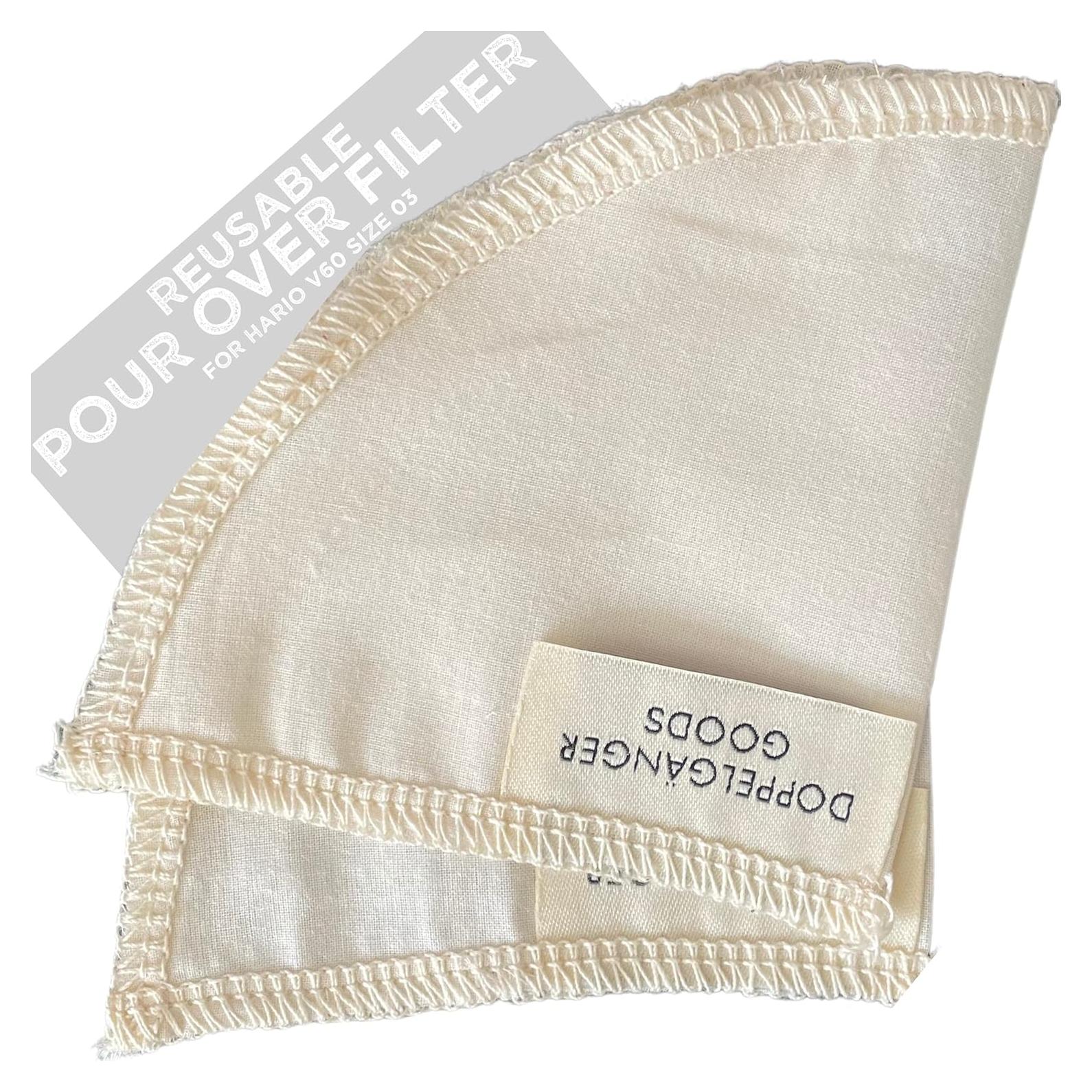 Filtros de Café Reutilizables Doppeltree Hario V60 03 - 2 Piezas