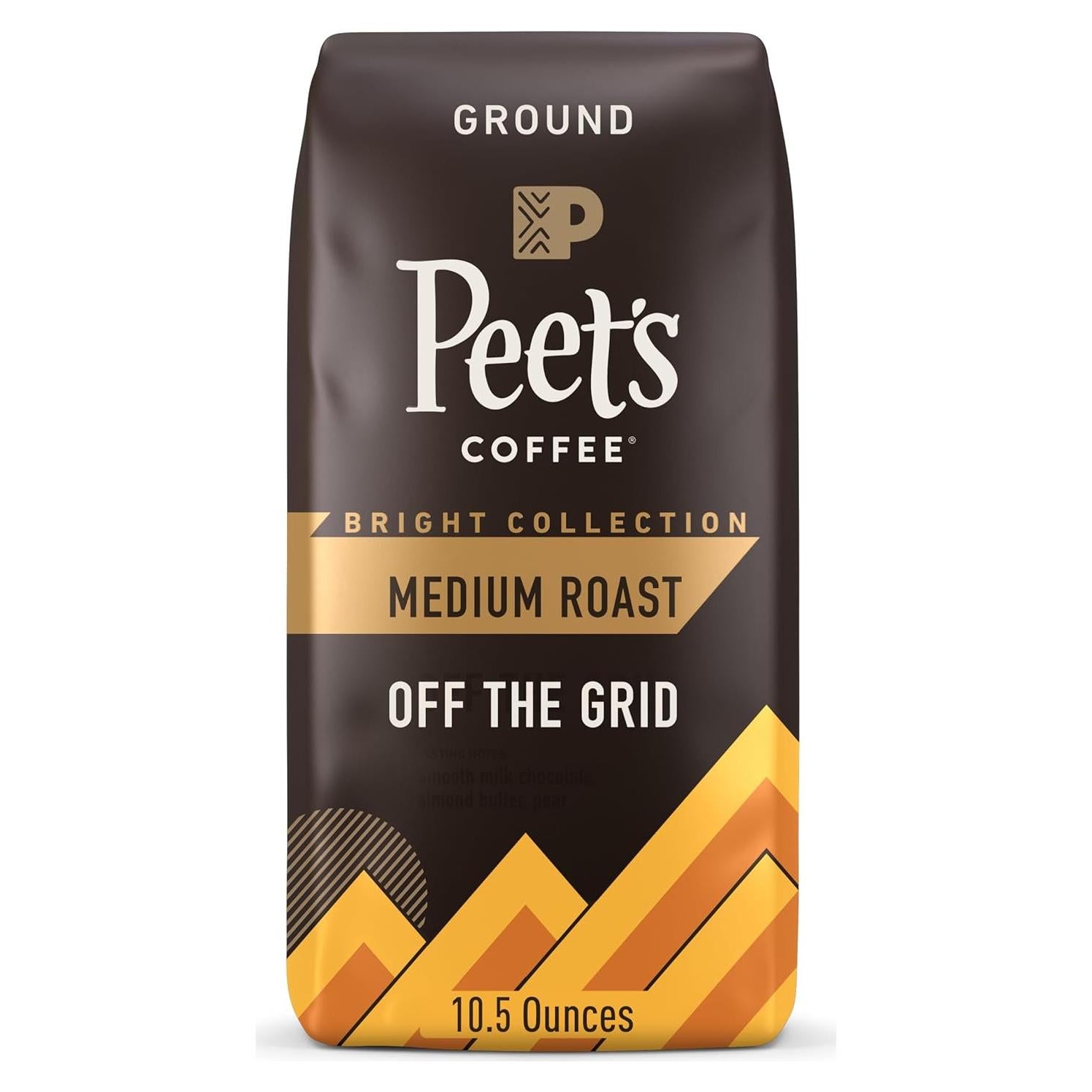 Café Molido Tostado Medio Peet's 298g - Mezcla Fuera de la Red