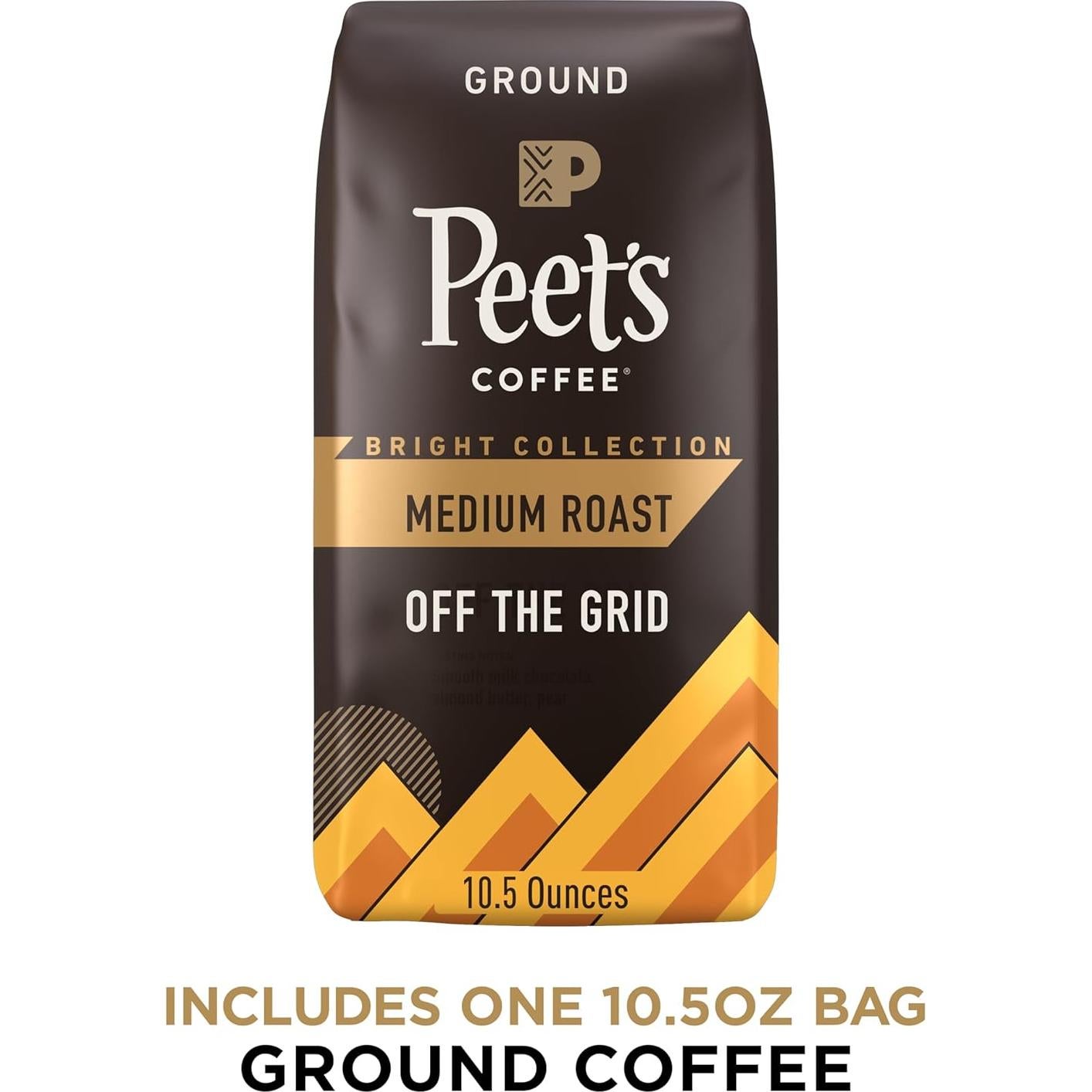 Café Molido Tostado Medio Peet's 298g - Mezcla Fuera de la Red