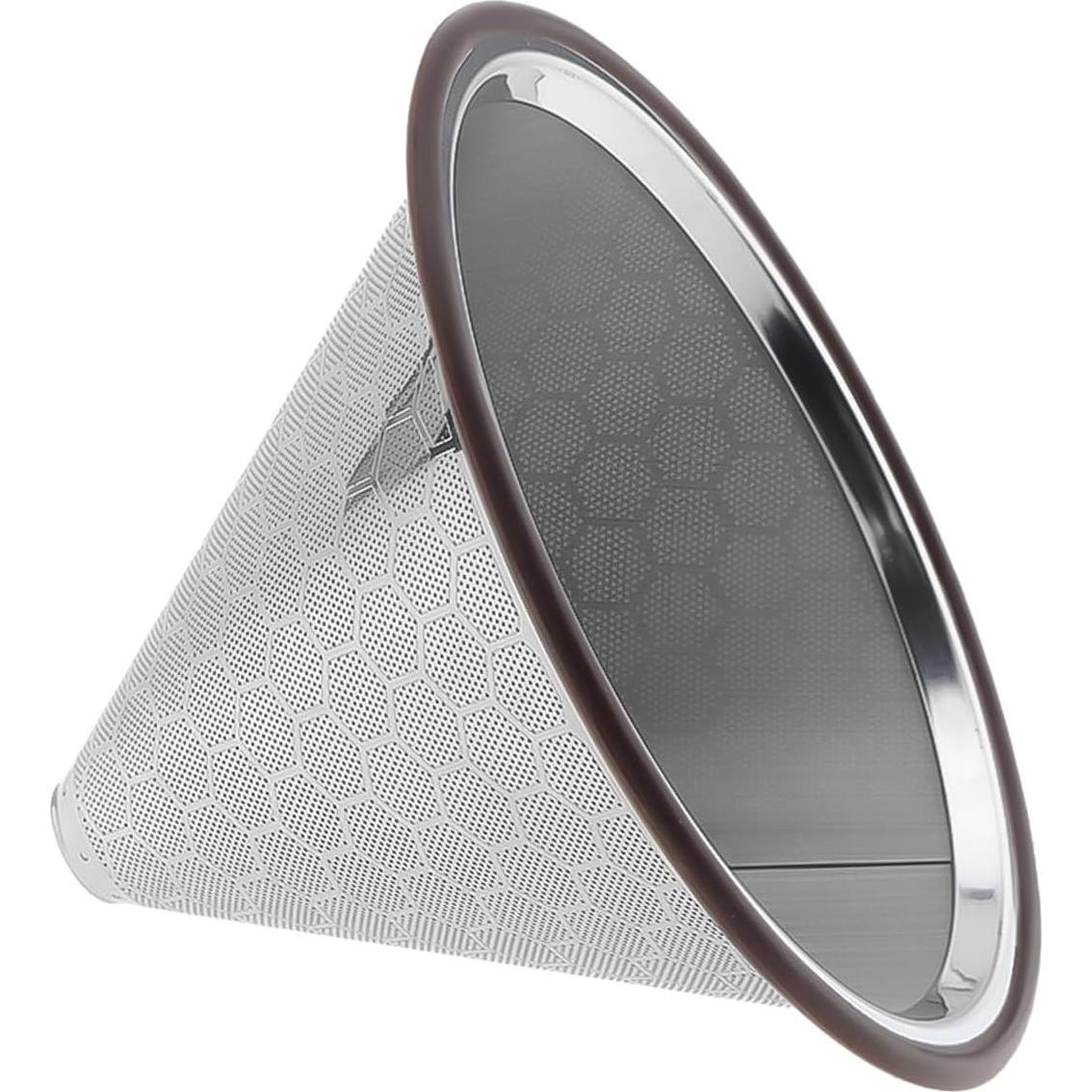 Filtro de café reutilizable TQEONKL de acero inoxidable 1 unidad