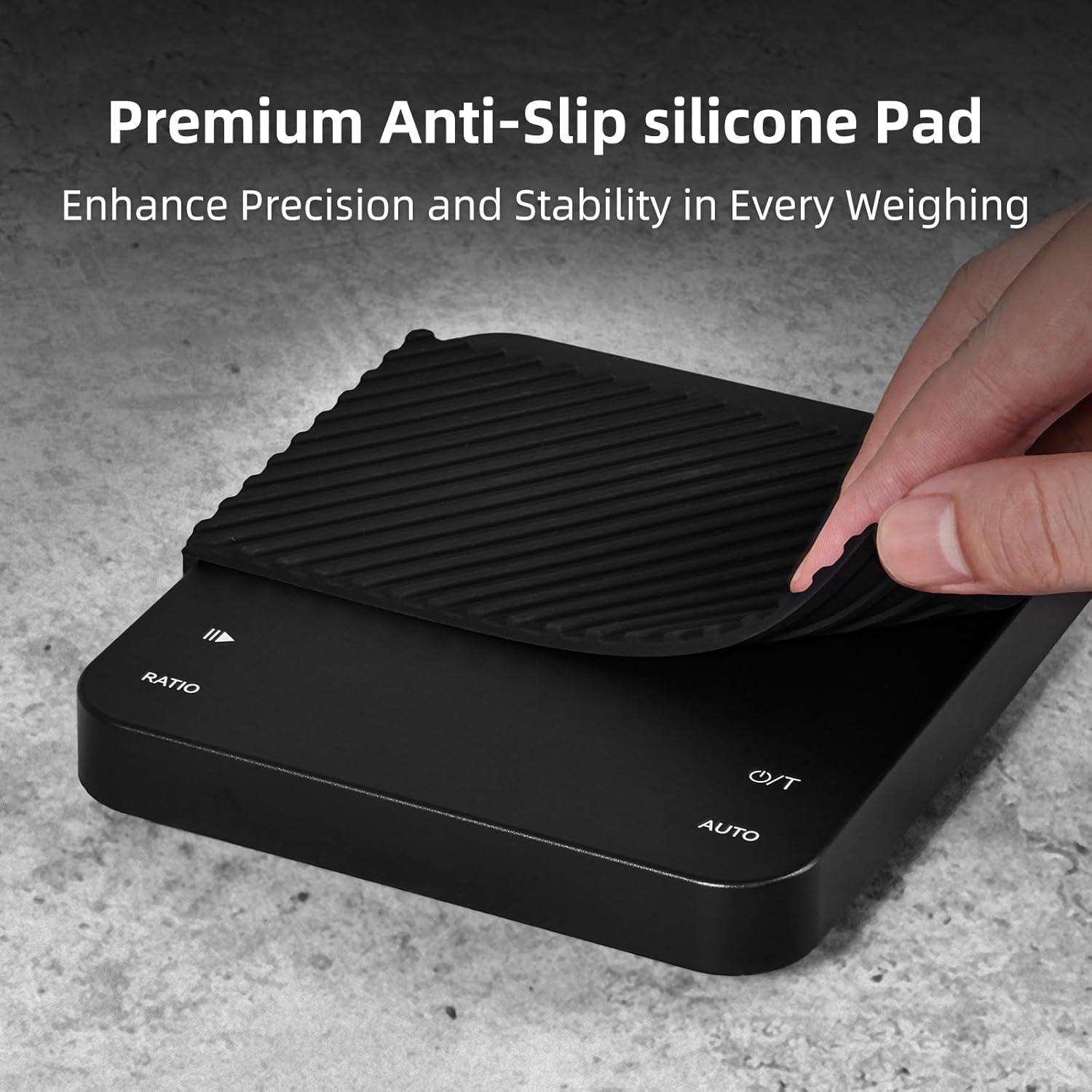 Báscula Digital de Café BITAMOM M7 Pro 2kg/0.1g Recargable