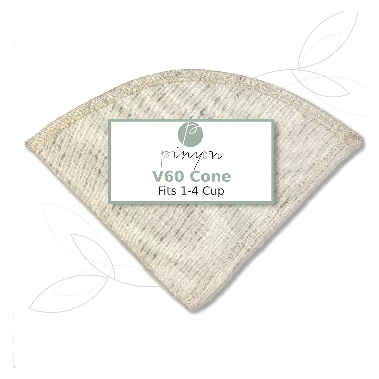 Filtro de café reutilizable Pinyon Products V60 12.7x17.8cm