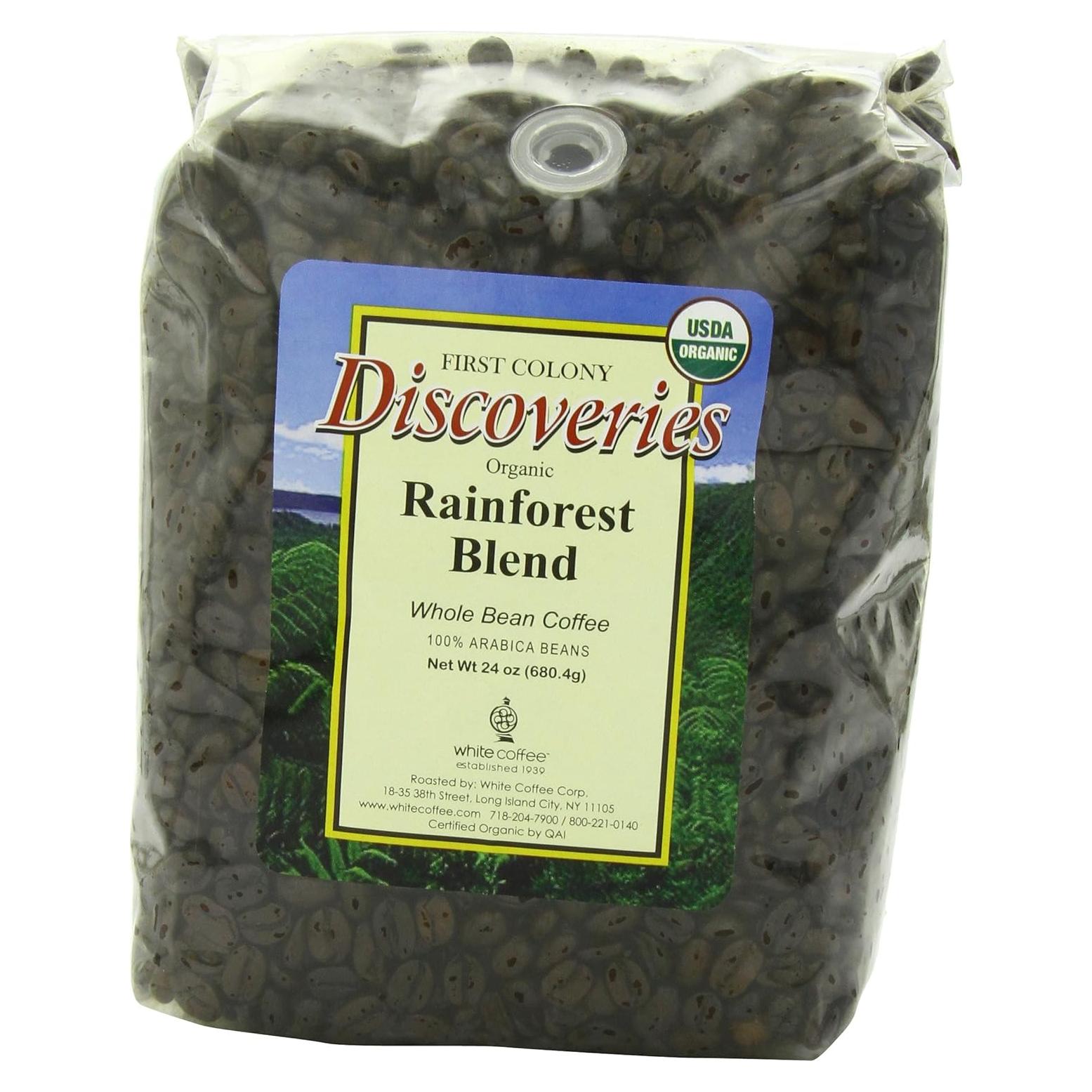 Café Orgánico en Grano Entero First Colony 680g