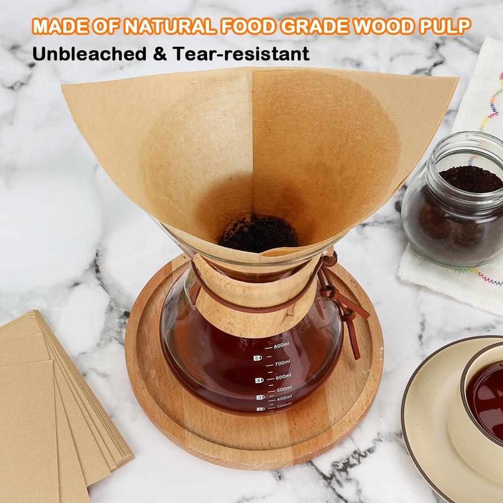 Filtros de café desechables BYKITCHEN 50 unidades 6"