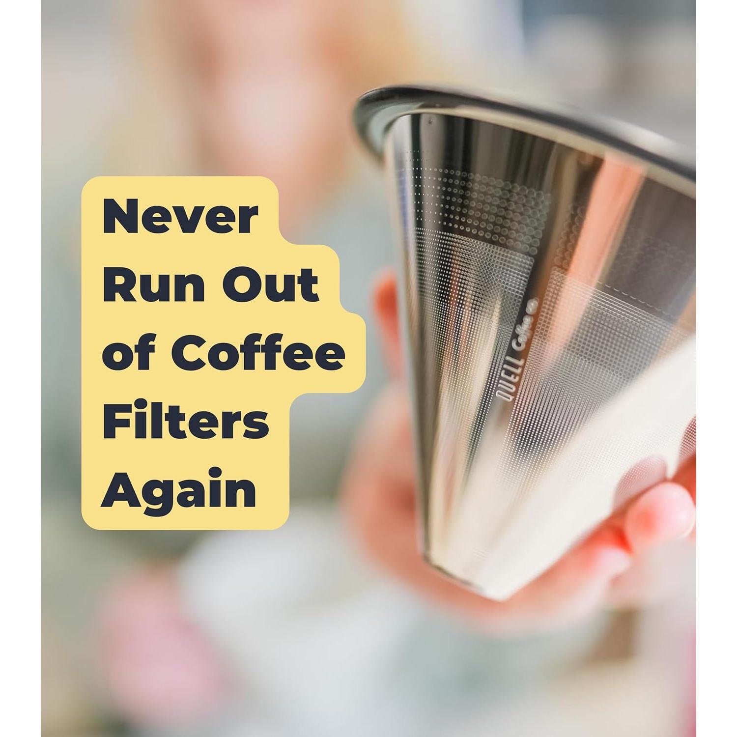 Filtro de café reutilizable Quell para Chemex 6-10 tazas