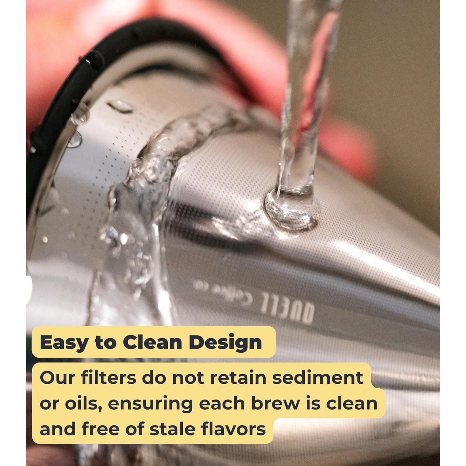 Filtro de café reutilizable Quell para Chemex 6-10 tazas