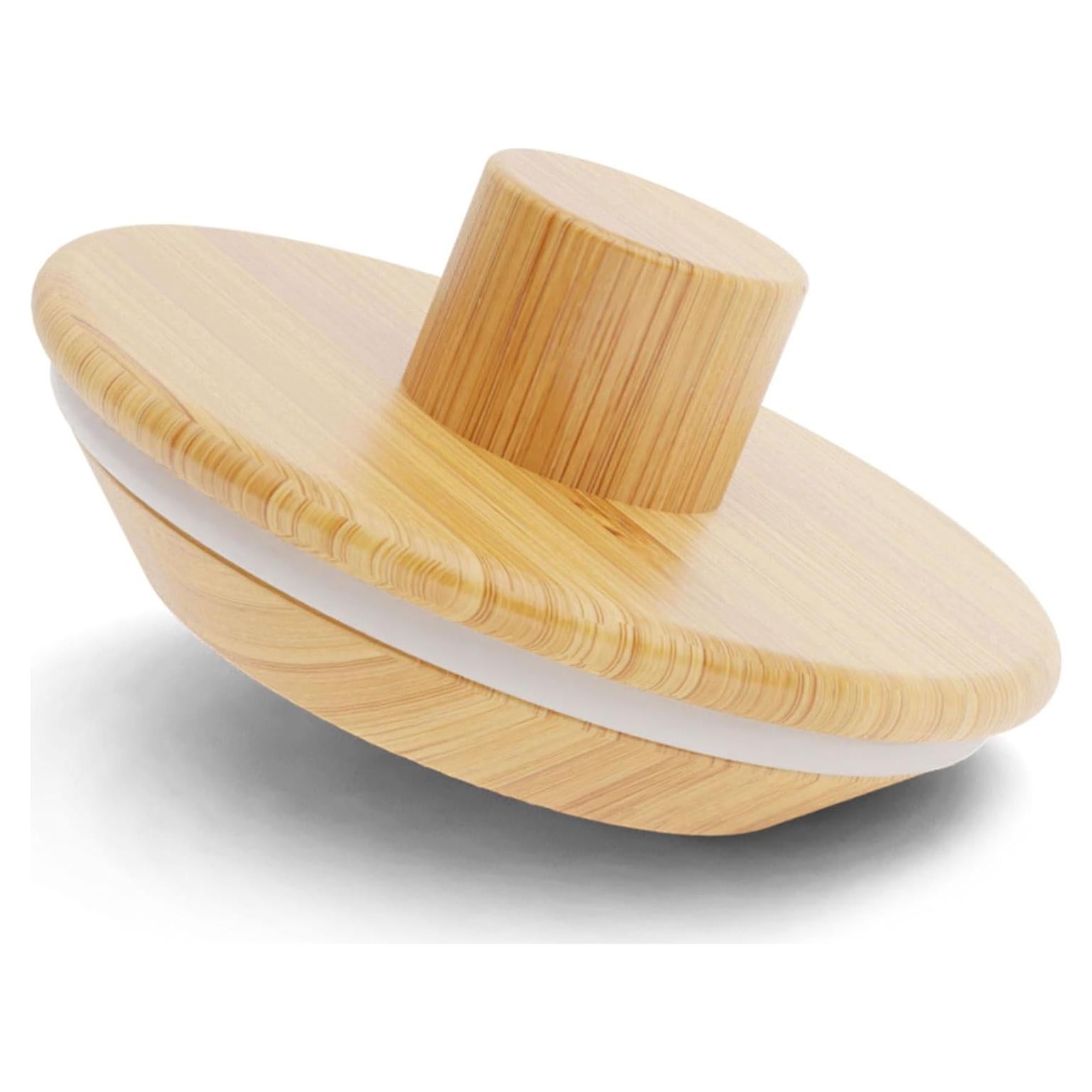 Tapa de Bambú HEXNUB para Cafetera Chemex y Bodum 9 cm