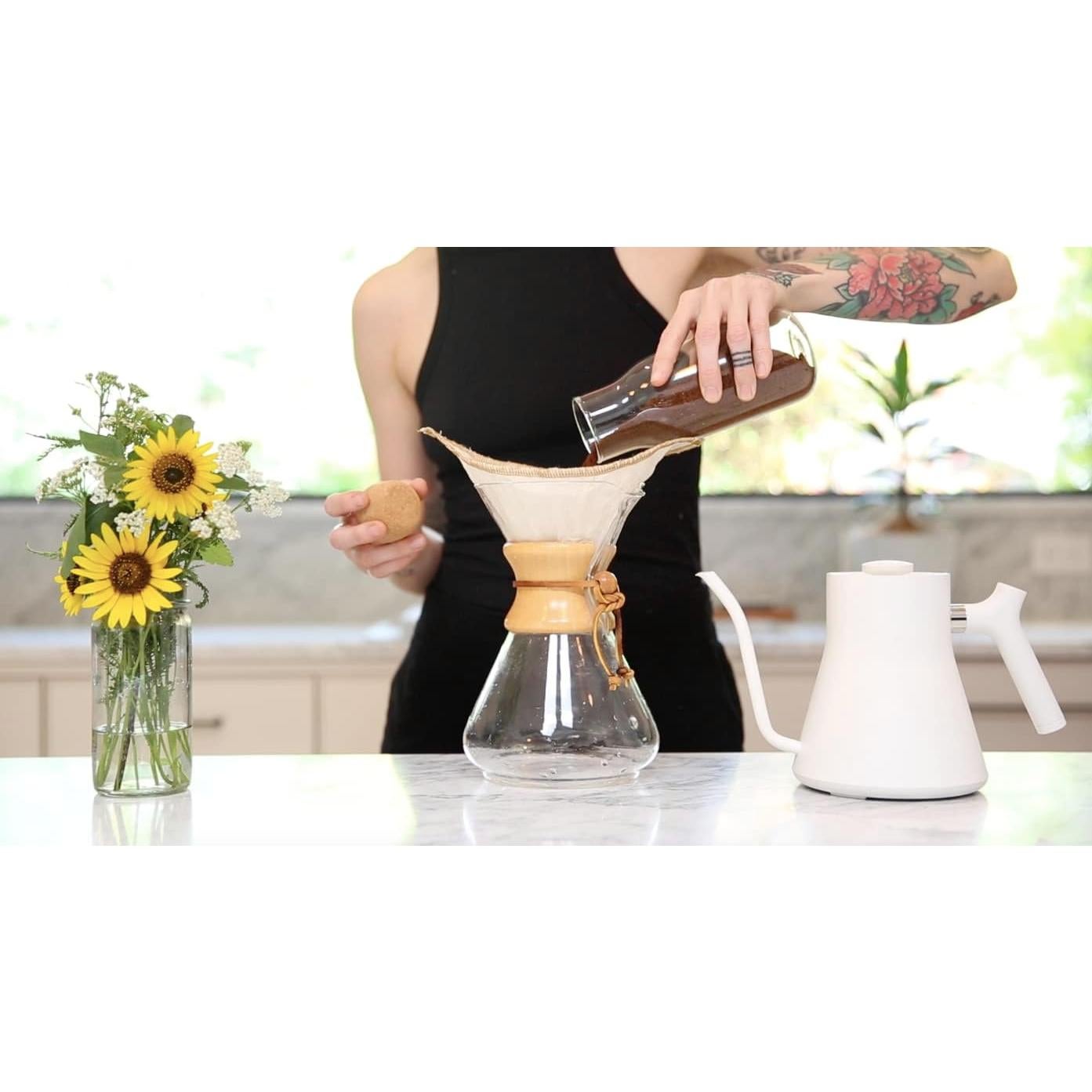 Filtros de café reutilizables CoffeeSock 2 pk Algodón Orgánico